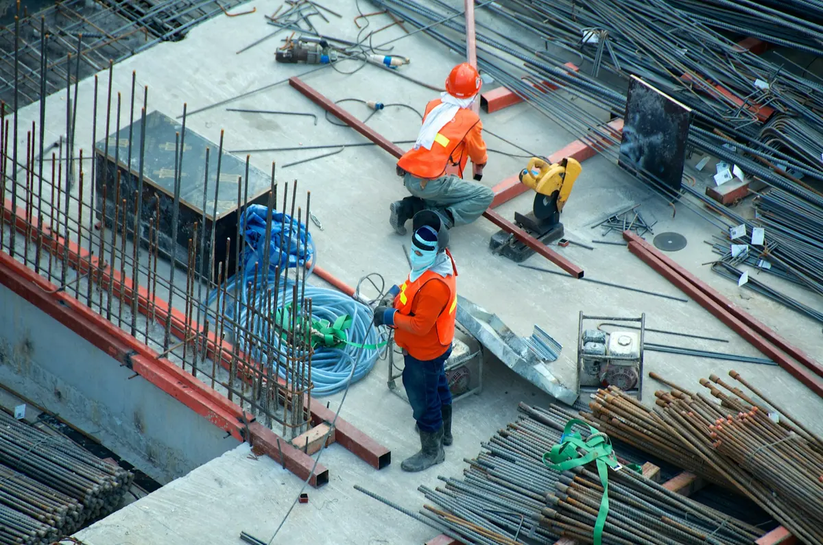 Construction site of Lakeview Heights